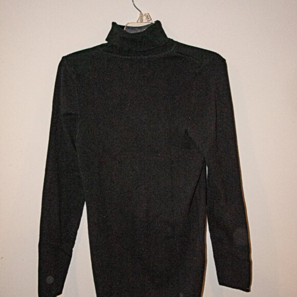 Old Navy Boys Black Turtle Neck Sweater Size Large - Picture 5 of 5